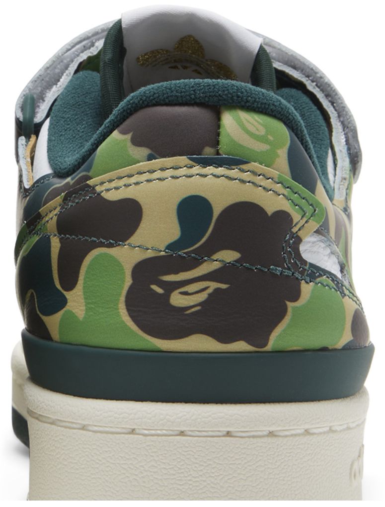 Кросівки Adidas forum 84 bape low — фото 3