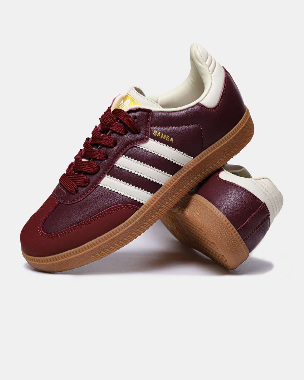 Кросівки жіночі Adidas Samba Maroon — фото 4
