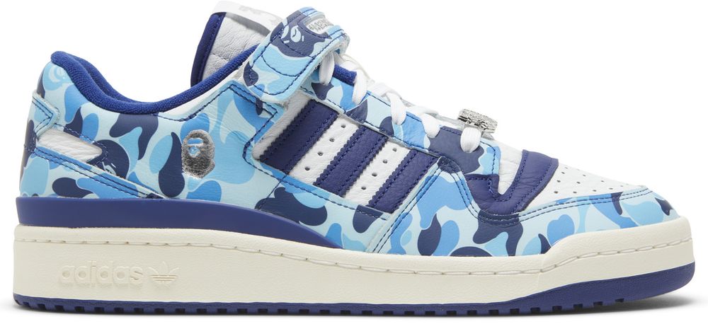 Кросівки Adidas forum 84 bape low — фото 1