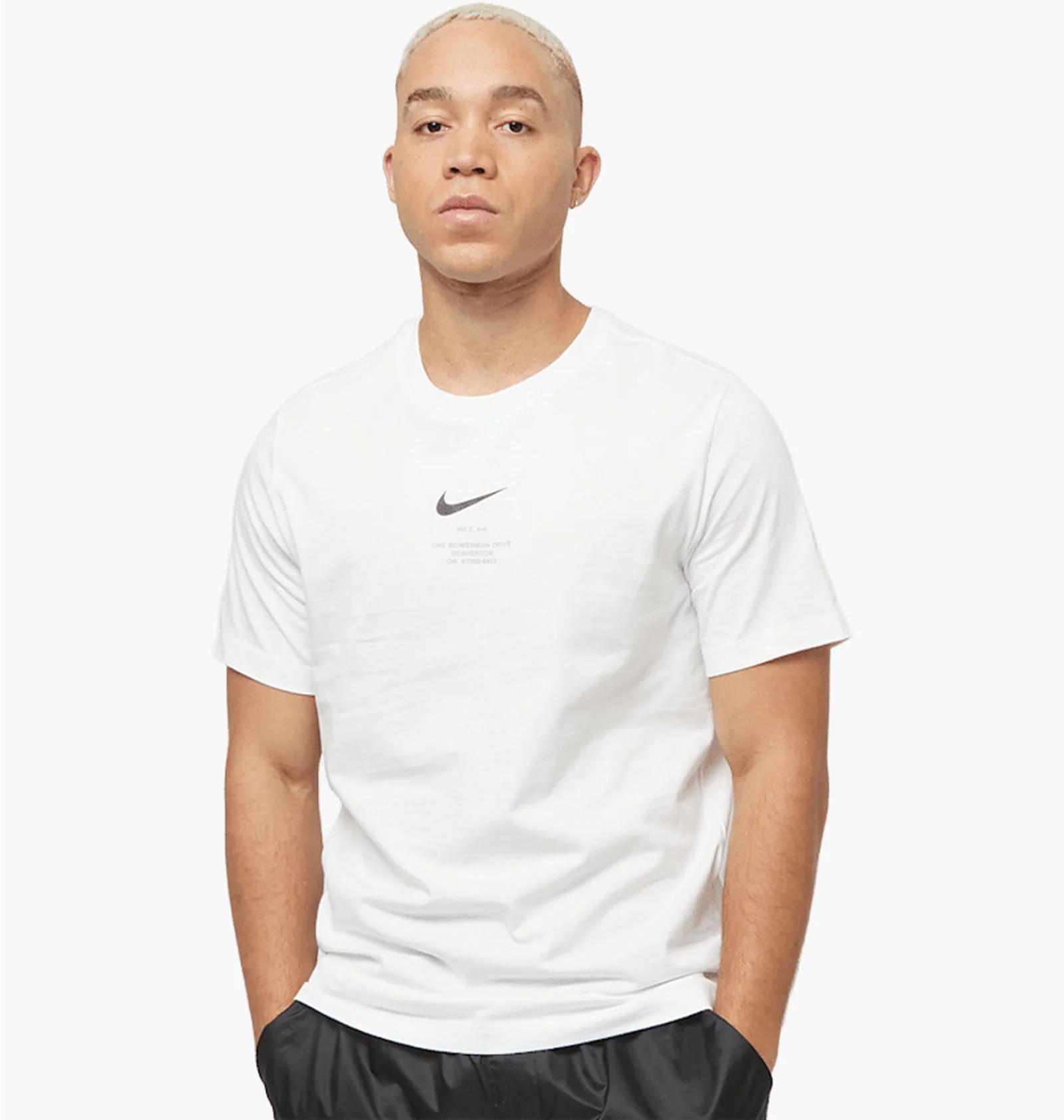 Футболка чоловіча Nike Athletics Regular T-Shirt White (IB6482-100) — фото 1