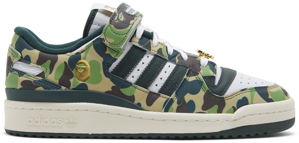 Кросівки Adidas forum 84 bape low — фото 1