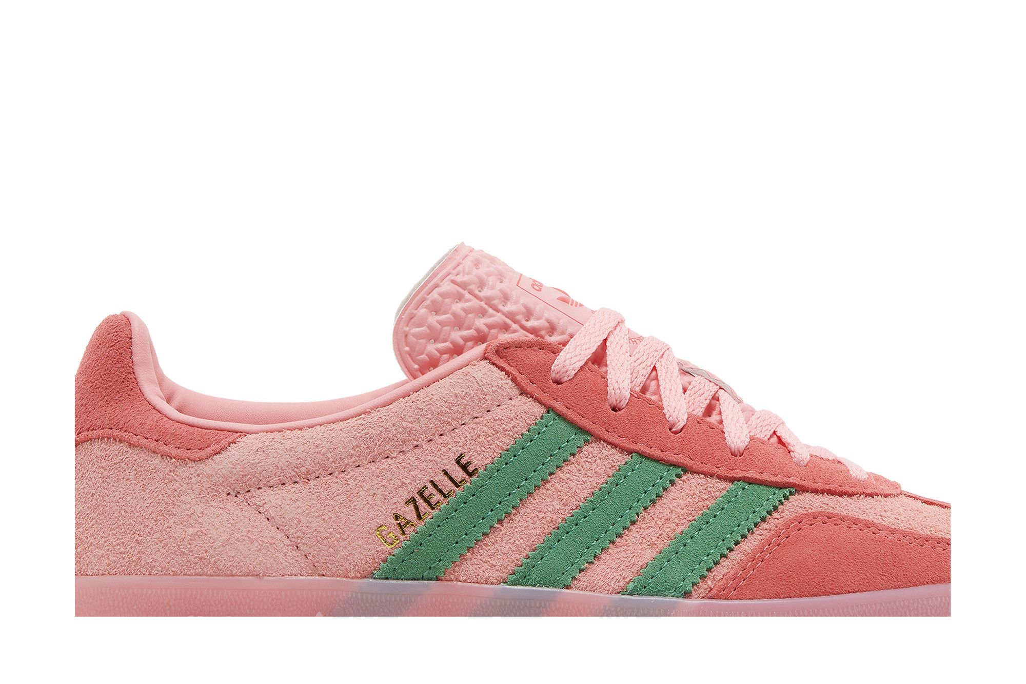 Кросівки жіночі Adidas Wmns Gazelle Indoor 'Pink Spark Preloved Green' — фото 3
