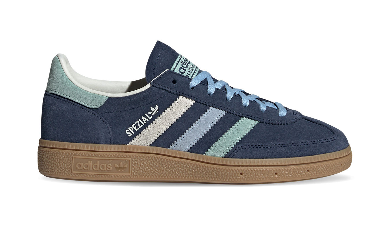 Кросівки жіночі Adidas Wmns Handball Spezial 'Night Indigo Hazy Green' — фото 3