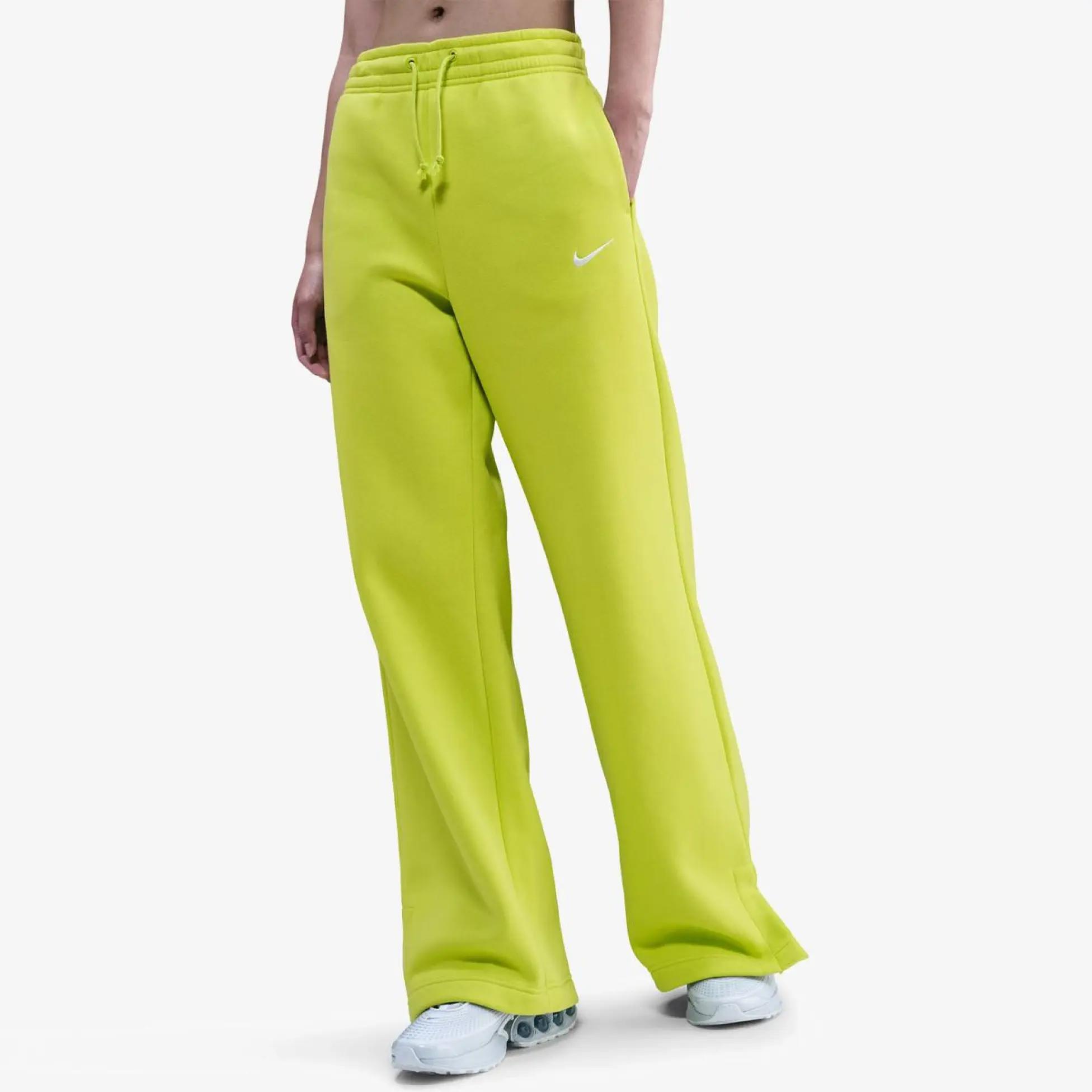 Брюки жіночі Nike Nsw Phnx Flc Hr Pant Wide 2 (IH1011-389) — фото 1