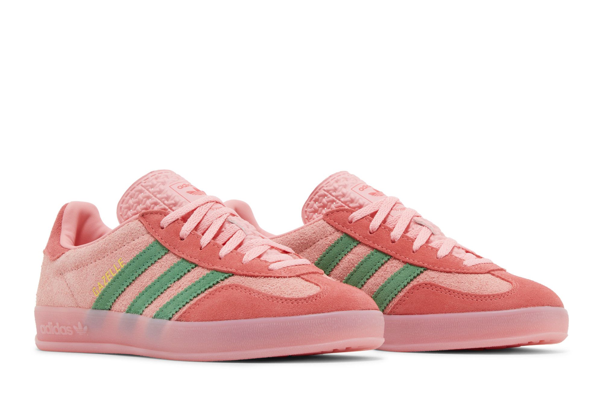 Кросівки жіночі Adidas Wmns Gazelle Indoor 'Pink Spark Preloved Green' — фото 9