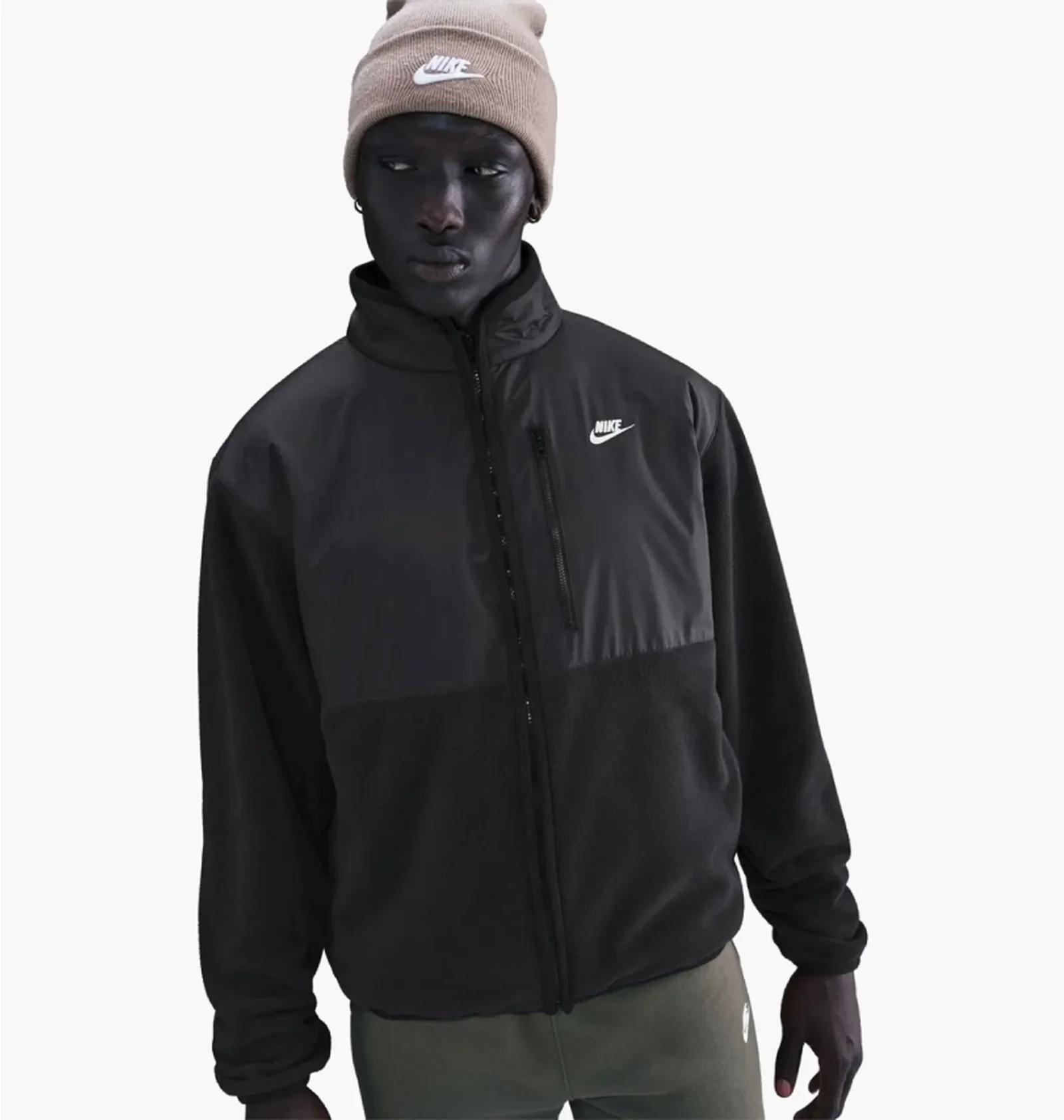 Кофта чоловіча Nike Club Winterizd Fz Jkt Black (IM9452-010) — фото 1