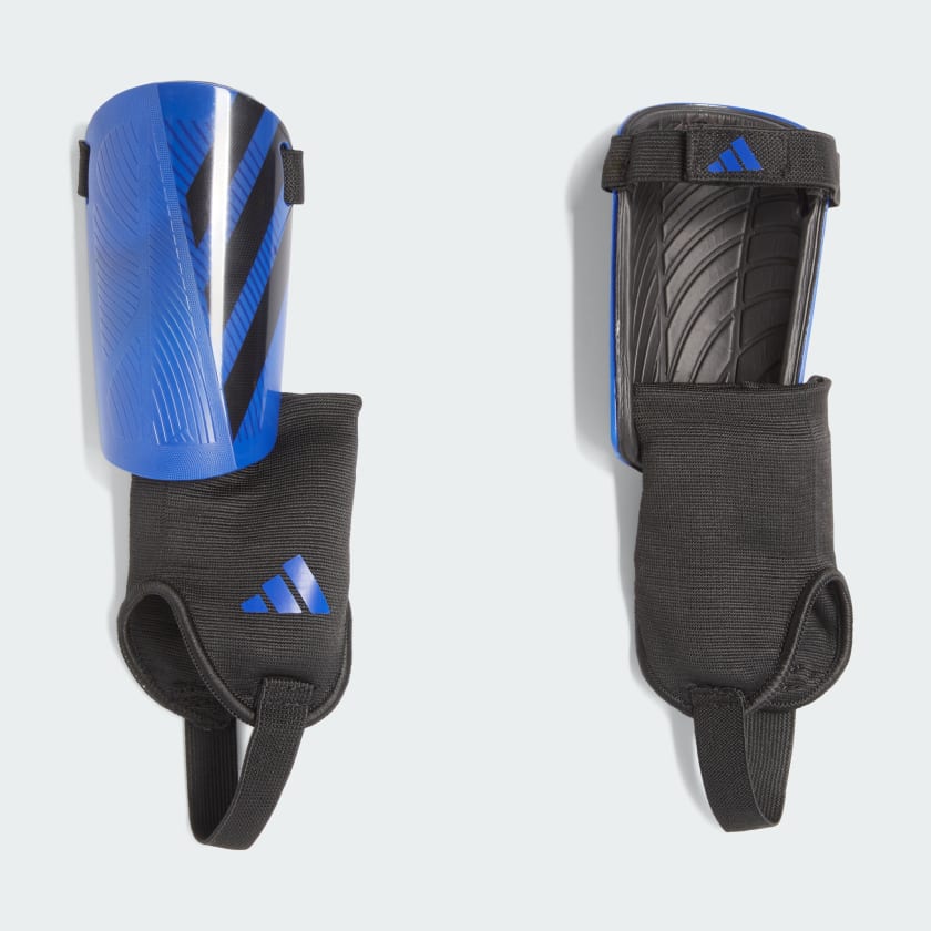 Дитячі футбольні щитки adidas Tiro Match Junior - синій — фото 1