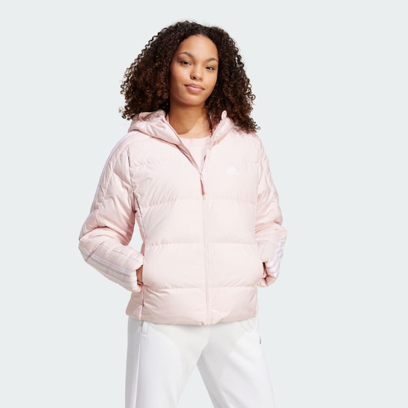 Жіноча куртка ADIDAS W ESS M D HO J — фото 1