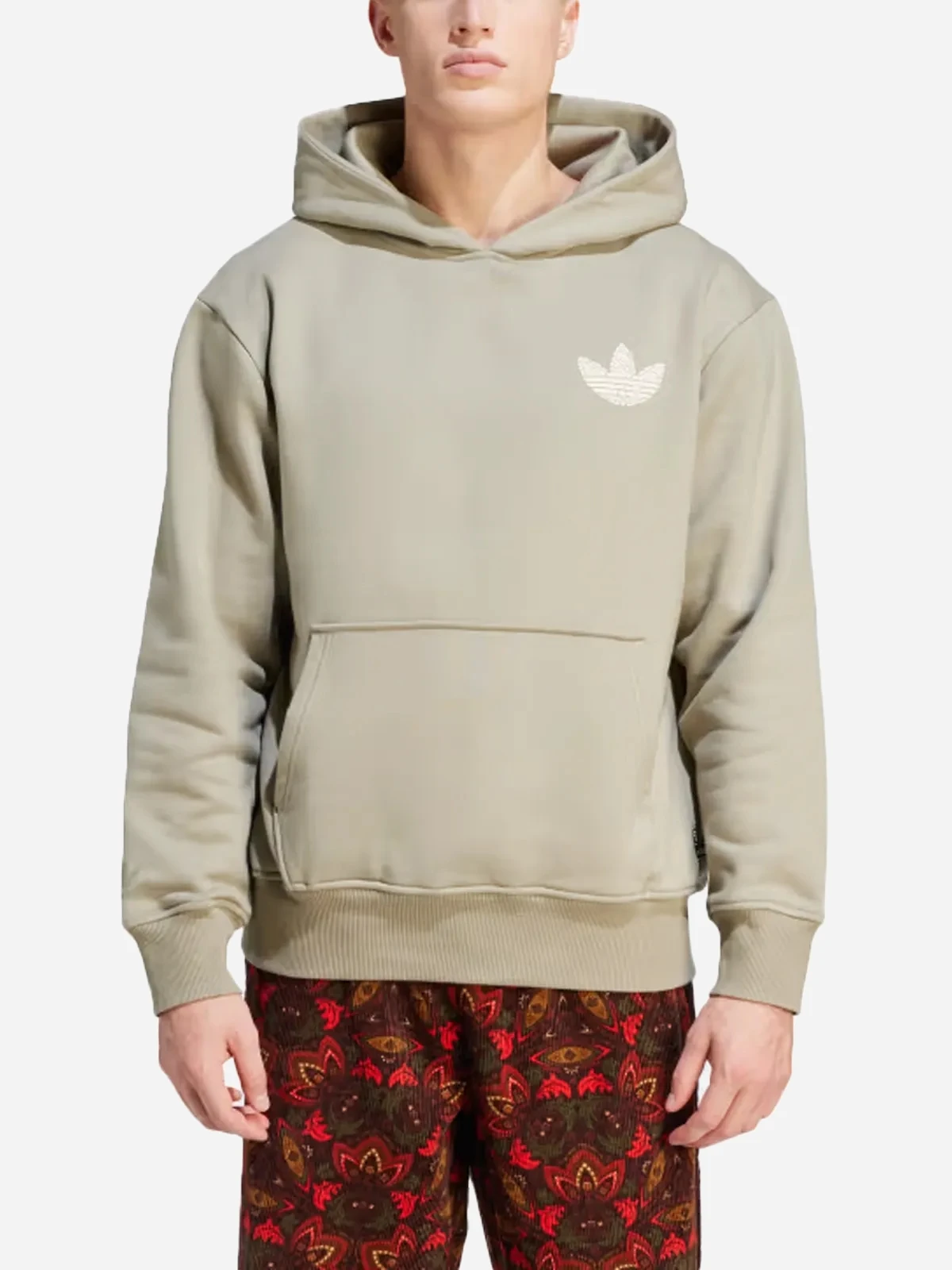 Кофта чоловіча Adidas Premium Graphic Hoodie Grey (IV9697) — фото 1