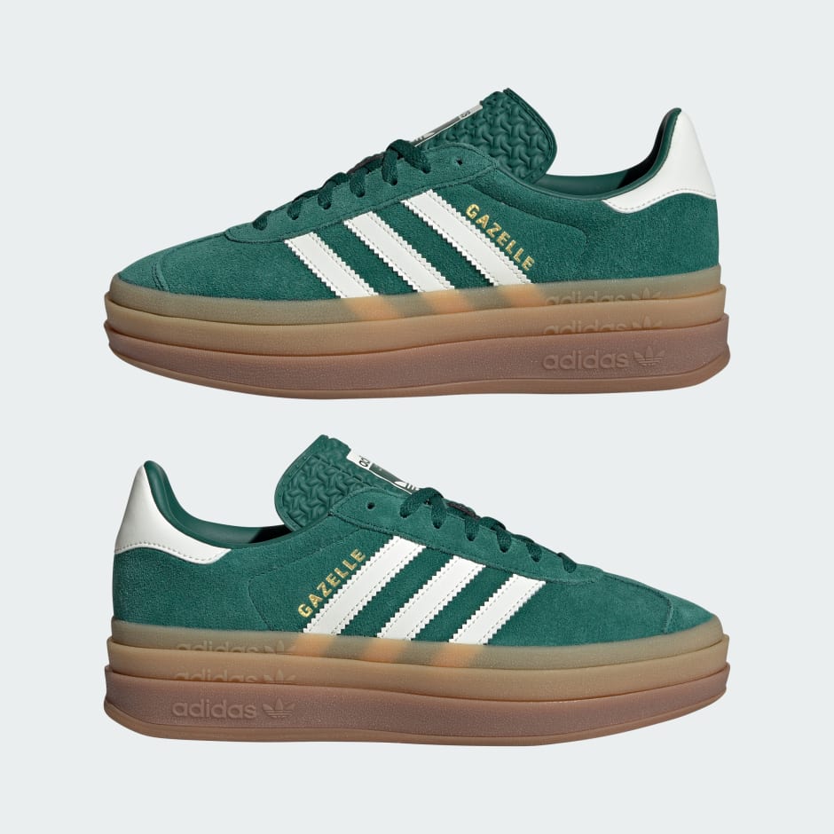 Кросівки жіночі Adidas Wmns Gazelle Bold 'Collegiate Green' — фото 1