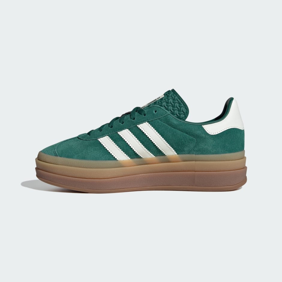 Кросівки жіночі Adidas Wmns Gazelle Bold 'Collegiate Green' — фото 8