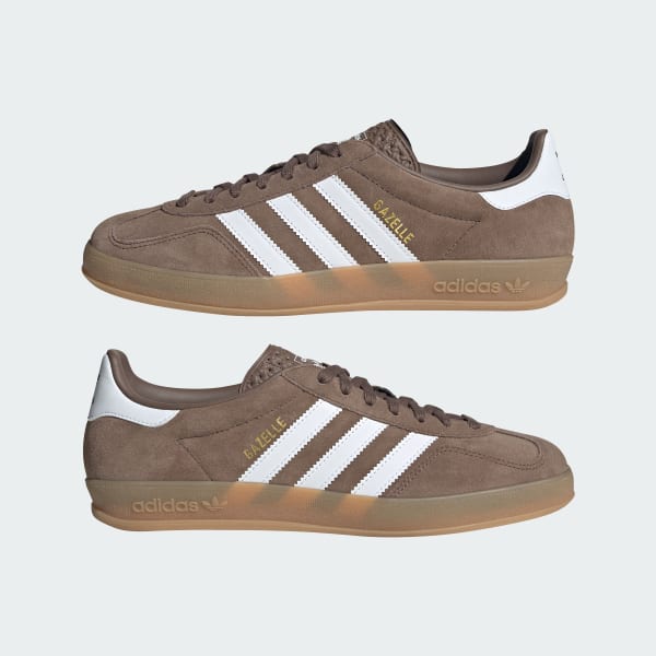 Кросівки жіночі Adidas Gazelle Indoor 'Earth Strata White' — фото 8