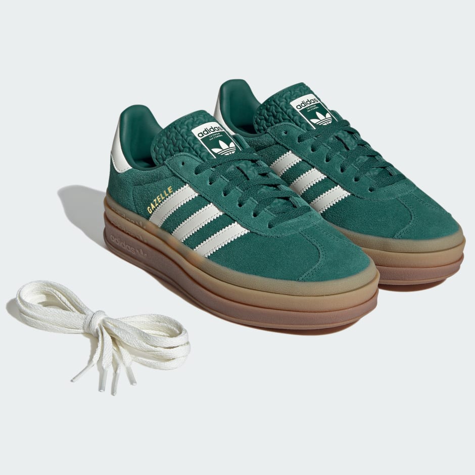 Кросівки жіночі Adidas Wmns Gazelle Bold 'Collegiate Green' — фото 10
