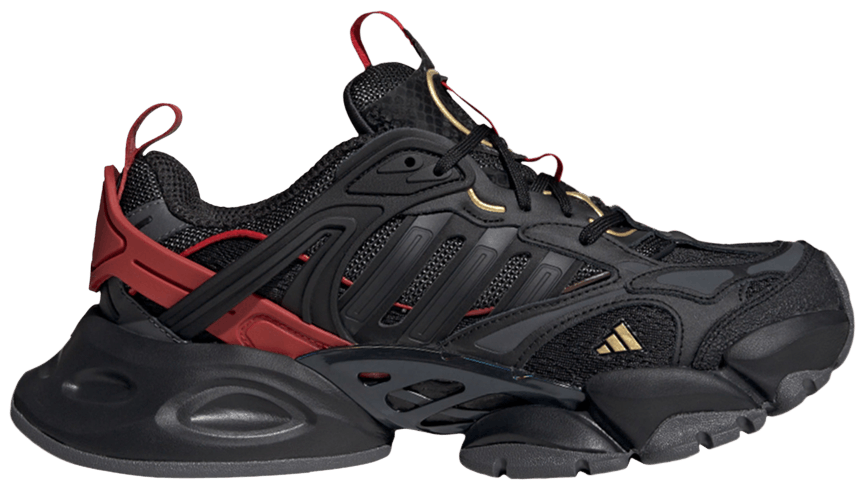 Кросівки Adidas XLG Runner Deluxe Core Black Gold Metallic — фото 1