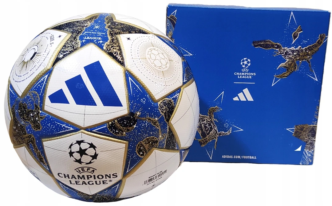 Футбольний м'яч Adidas UCL League BOX 2025 JP1548, розмір №5 — фото 1