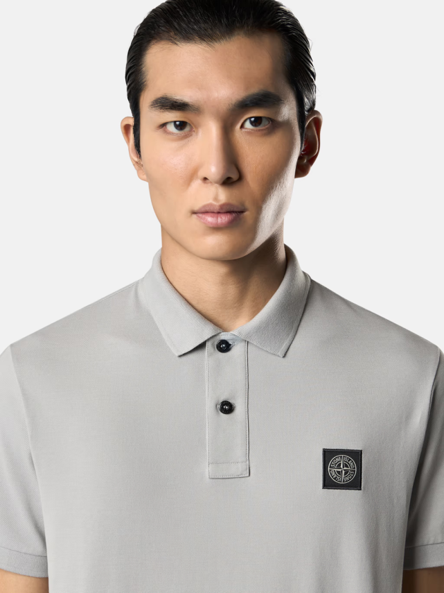 Футболка чоловіча Stone Island Polo T-Shirt (K1S1522002SC-S0017-V0061) — фото 5