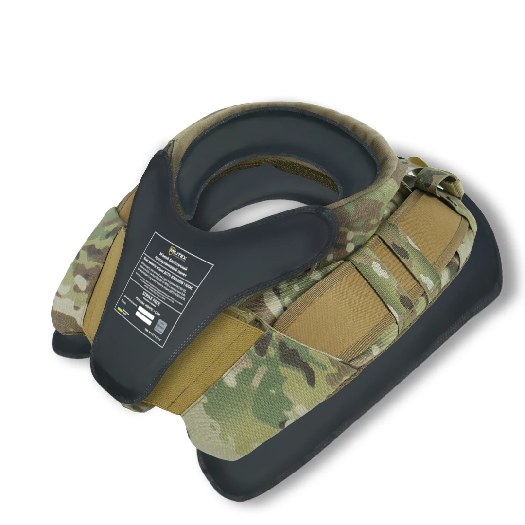 Захист шиї mod. 1 з балістичним пакетом Militex cordura USA — фото 1