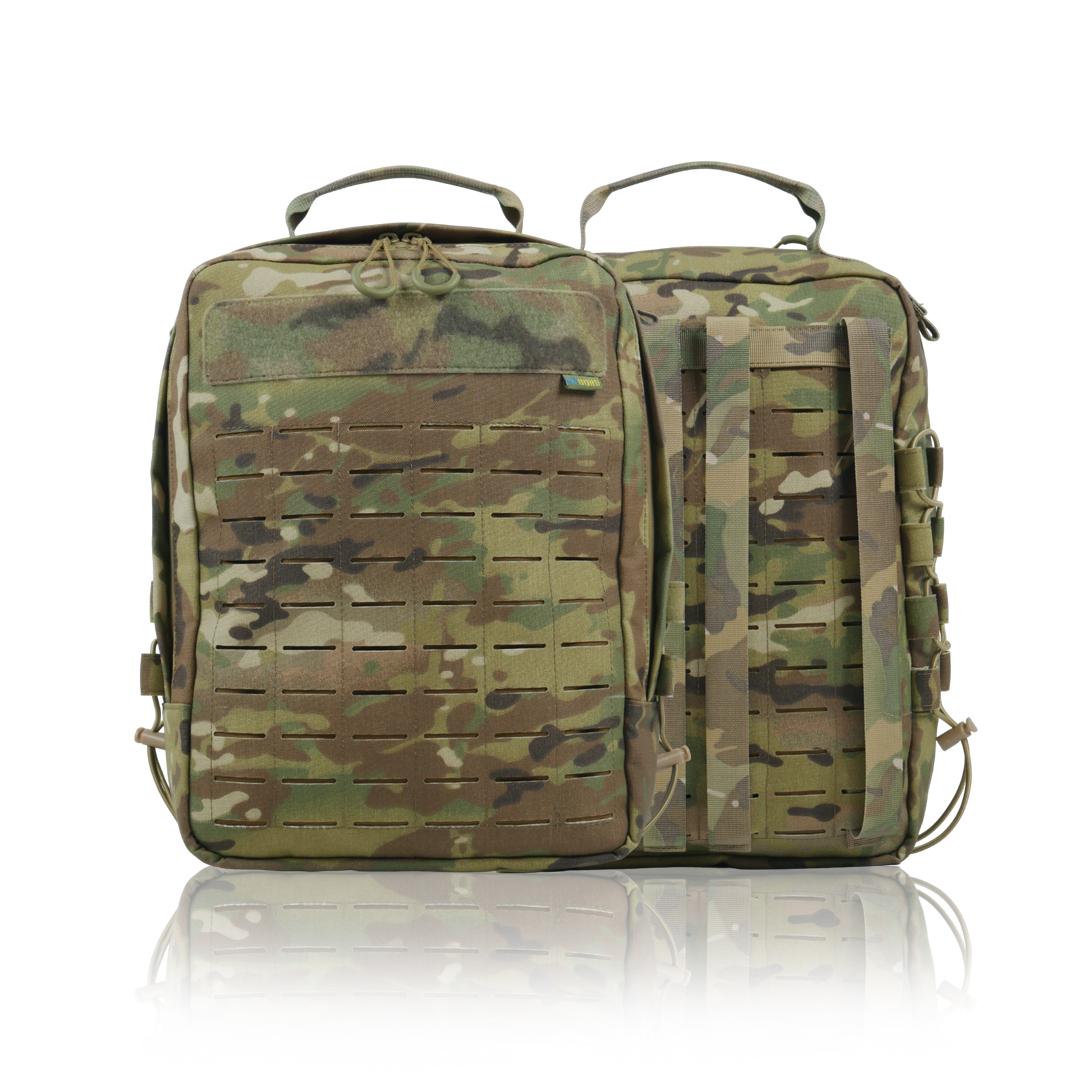 Рюкзак тактичний з MOLLE Kiborg Cordura Squadron Multicam — фото 1