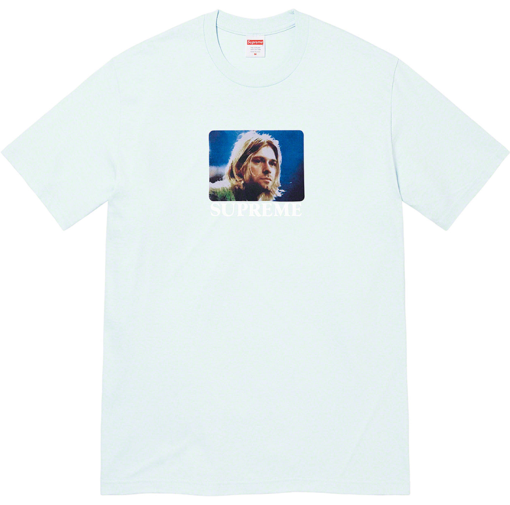 Футболка Supreme Kurt Cobain Tee Pale Blue — фото 1