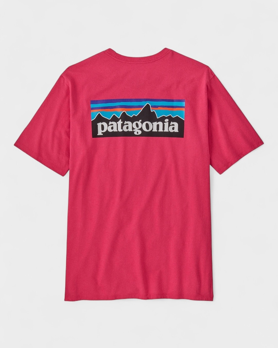 Футболка Patagonia P-6 Logo Responsibili -TEE Luminous Pink — фото 2