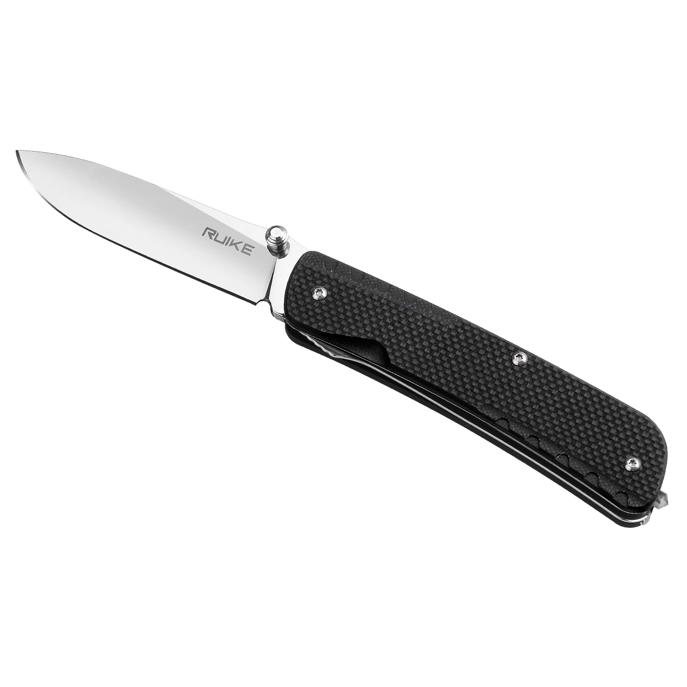 Багатофункціональний ніж Ruike Trekker LD11-B, (8.5 см) 12C27 / G10 чорний, 3 інстр. — фото 1