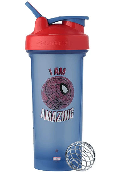 Шейкер спортивний BlenderBottle Classic Loop PRO 28oz/820ml Marvel Spider Man (600558) — фото 1