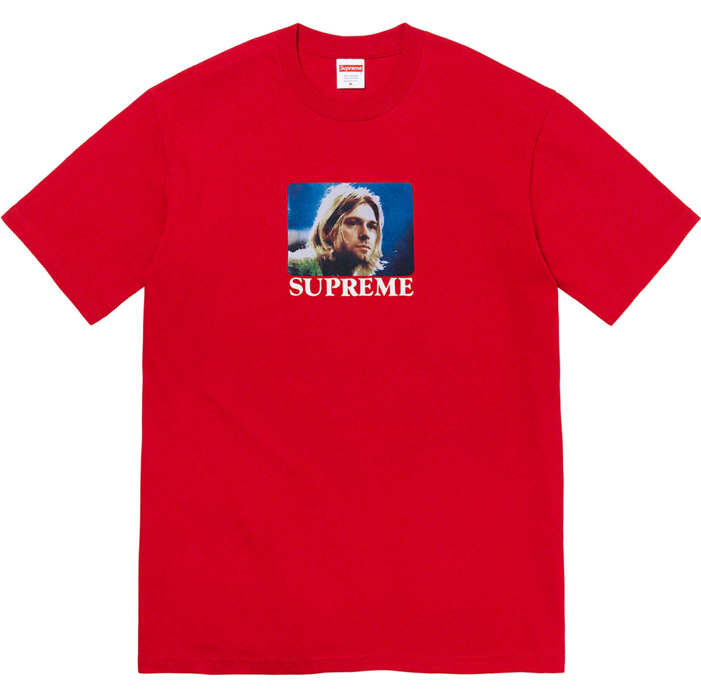 Футболка Supreme Kurt Cobain Tee Pale red — фото 1
