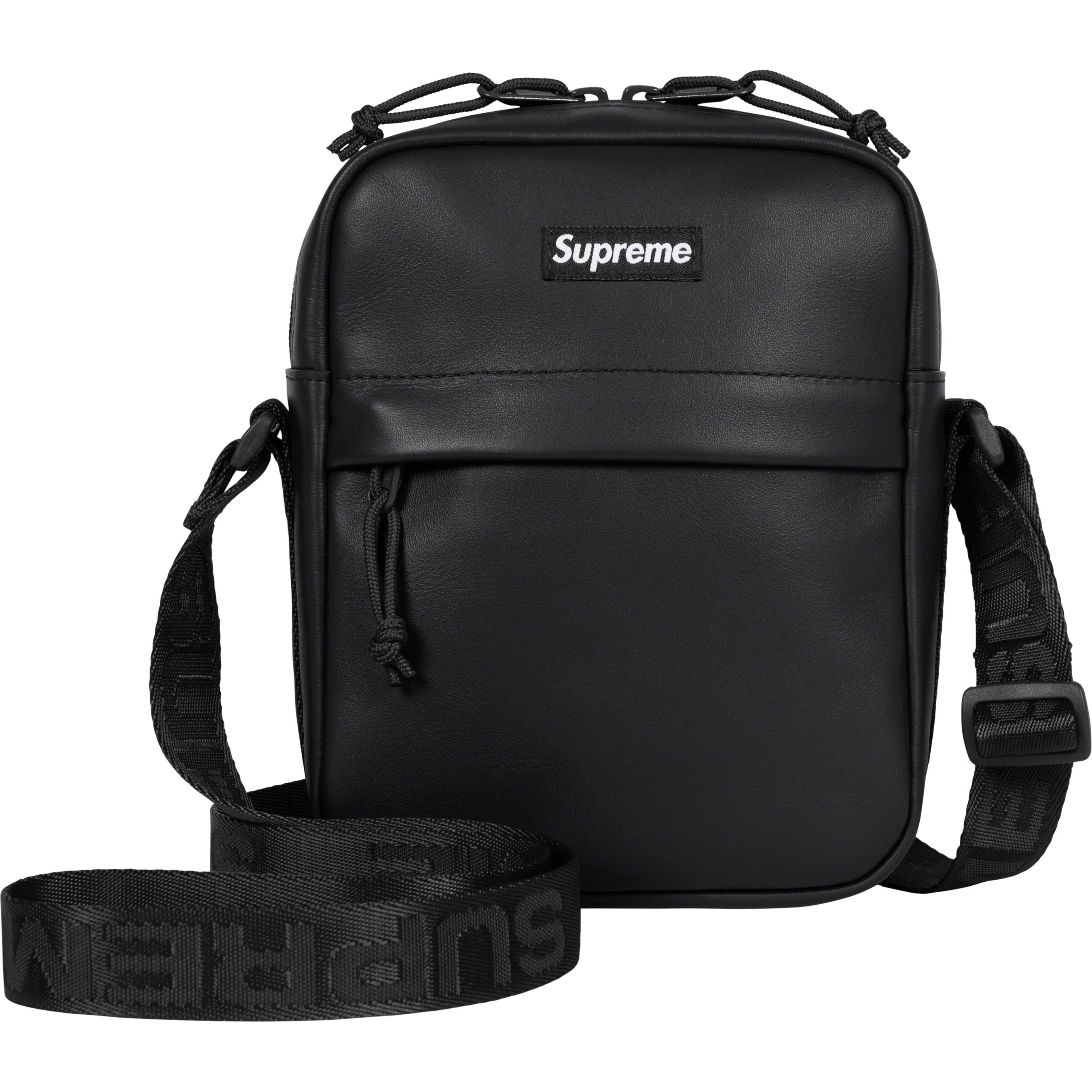 Сумка Supreme Leather Shoulder Bag — фото 1