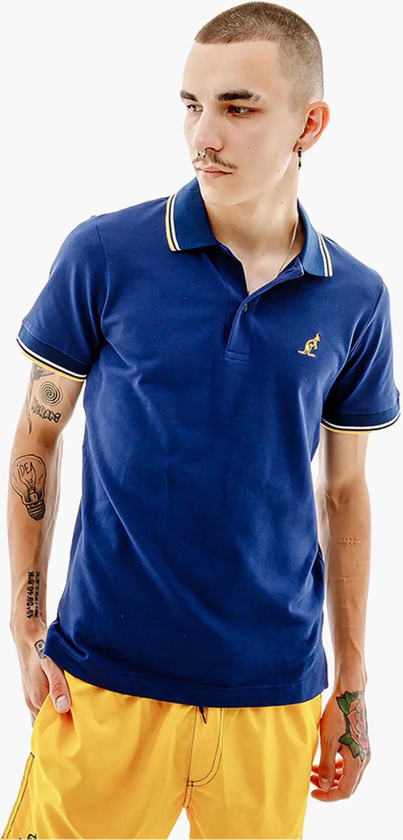 Футболка чоловіча Australian 2-Stripe Pique' Polo (LSUPO0004-842B) — фото 2