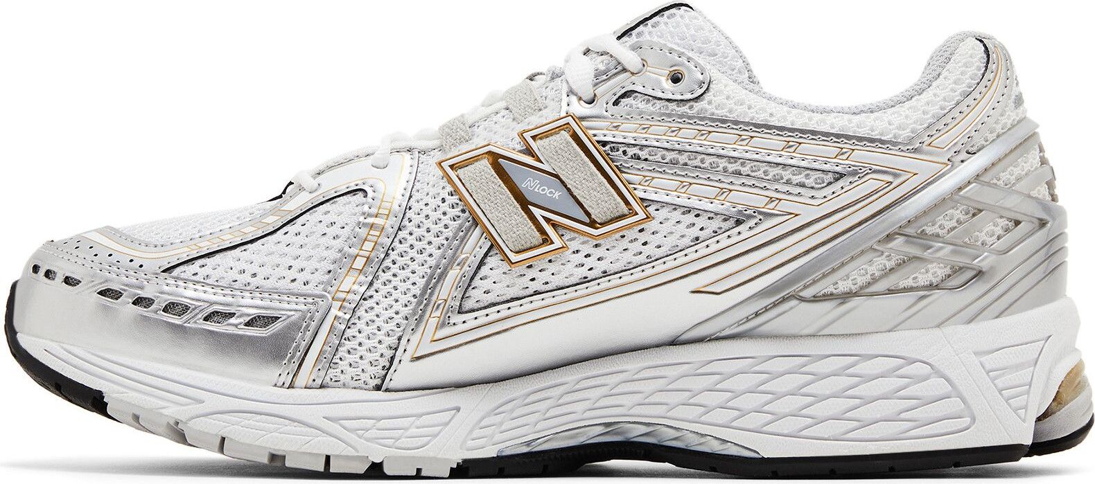 Кросівки чоловічі New Balance 1906R 'White Silver Metallic' — фото 4