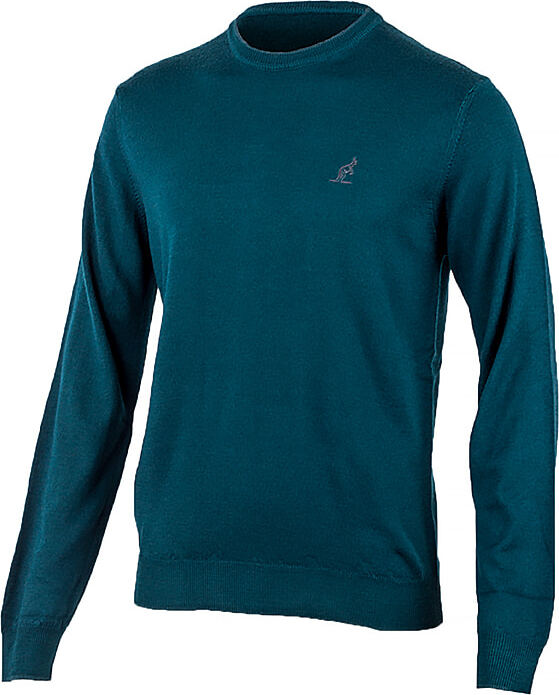 Кофта унісекс Australian Sweater Merinos Crewneck Turquoise (LSUMA0010-320) — фото 2