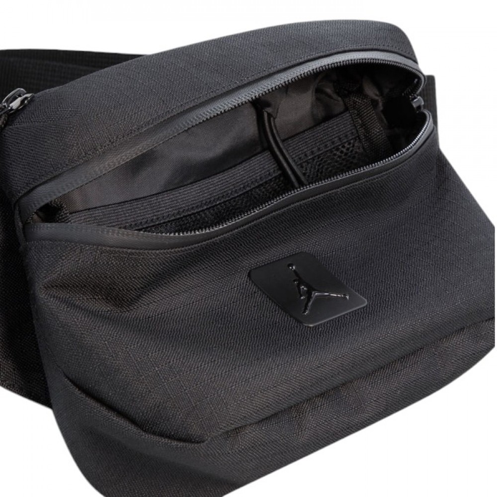 Сумка унісекс Air Jordan Cordura Franchise Crowsbody Black — фото 1