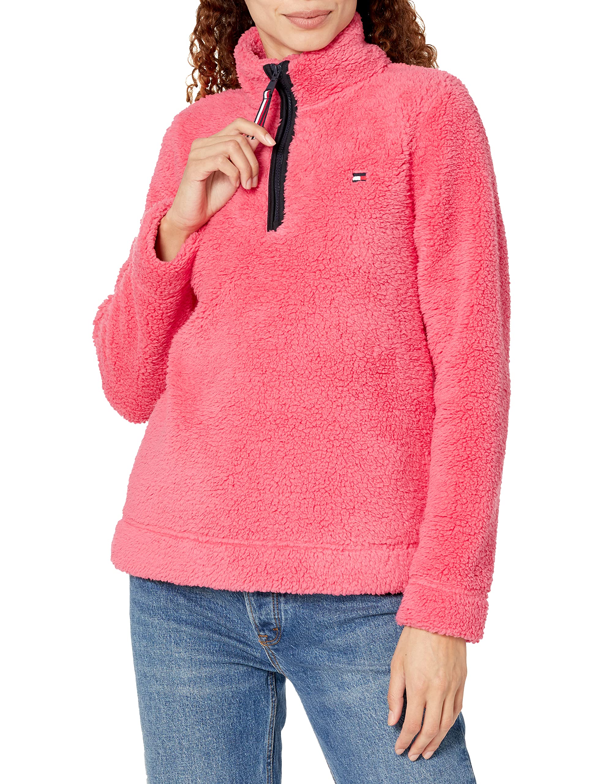 Толстовка жіноча Tommy Hilfiger шерпа 1159777893 — фото 1