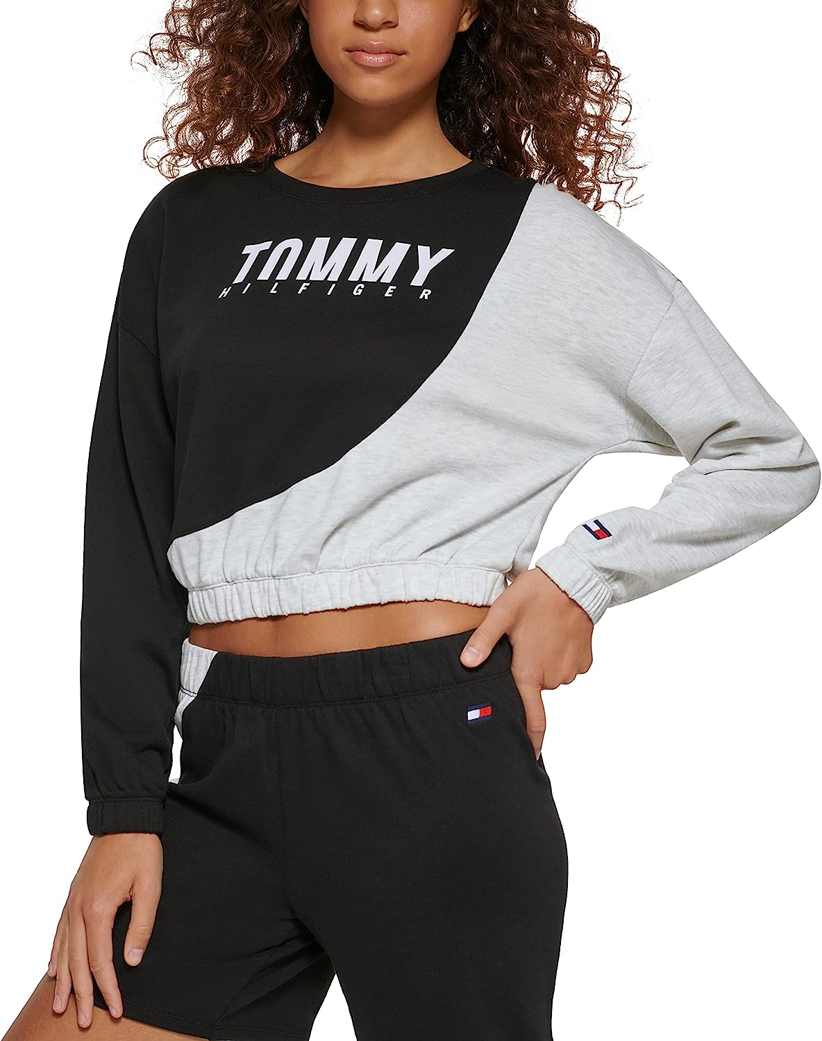 Жіночий укорочений світшот Tommy Hilfiger 1159783355 — фото 1