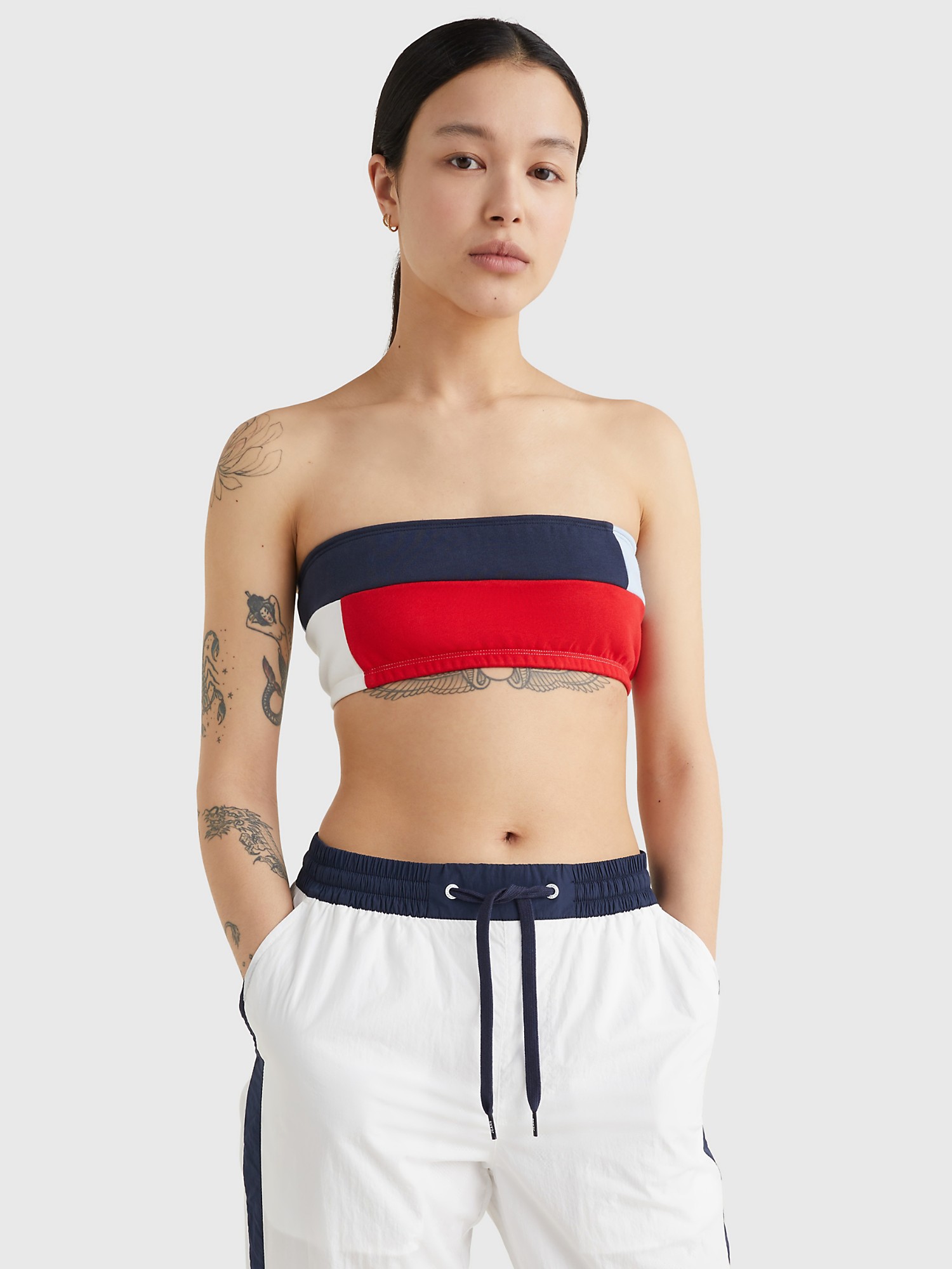Жіночий топ Tommy Hilfiger топ-бандо Tommy Jeans 1159779510 — фото 1
