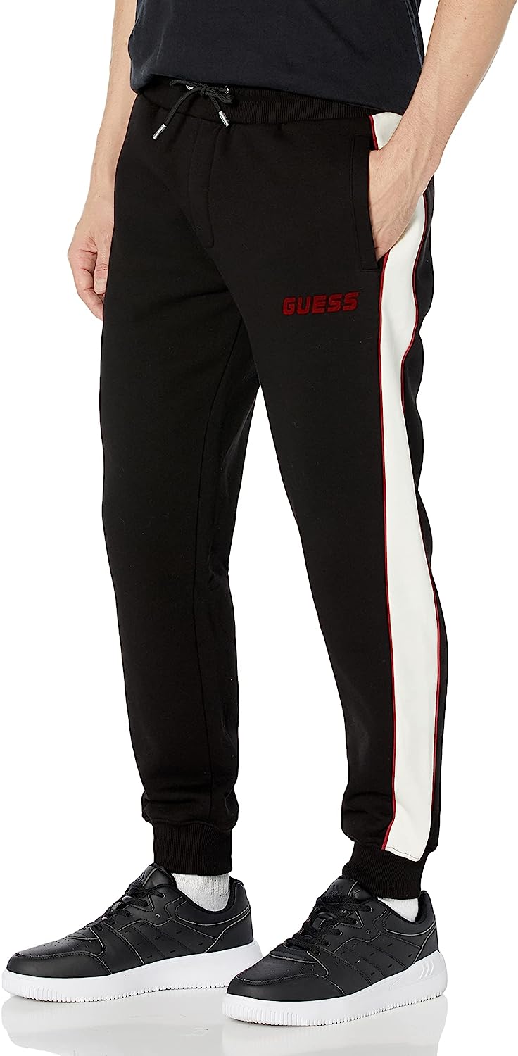 Чоловічі спортивні штани GUESS джогери на флісі оригінал — фото 1