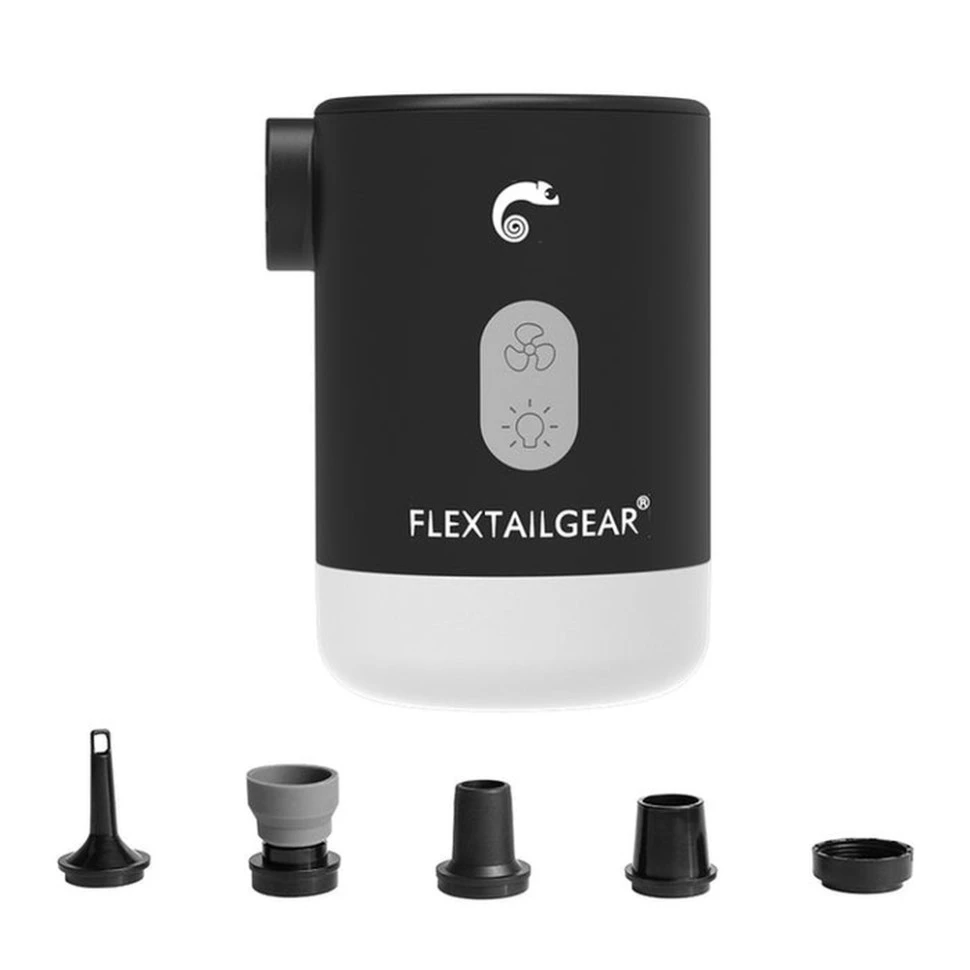 Насос-ліхтар-powerbank кемпінговий Flextail Max Pump 2 Pro, чорний — фото 1