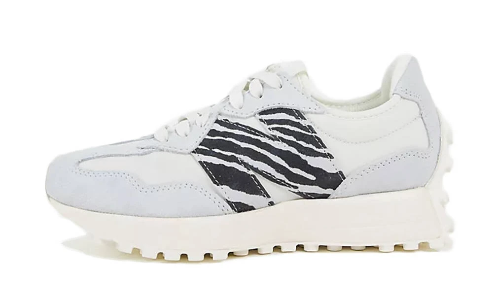 Кросівки чоловічі New Balance 327 Zebra Pastel White/Light Blue (MS327AI1) — фото 1