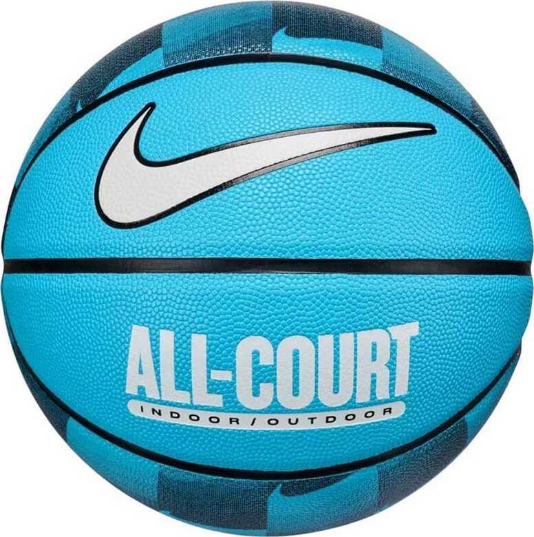 М'яч баскетбольний Nike EVERYDAY ALL COURT 8P GRAPHIC DEFLATED blue size 7 (N.100.4370.409.07) — фото 2