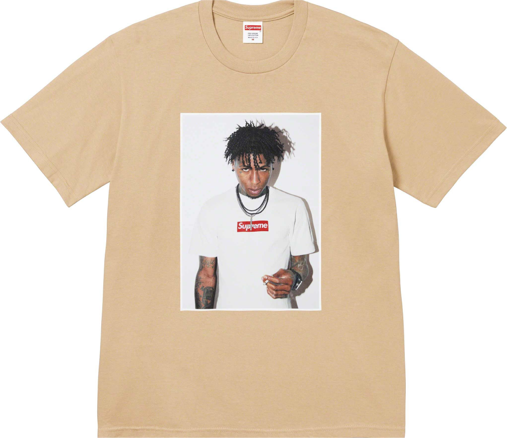 Футболка Supreme NBA Youngboy Tee khaki — фото 1