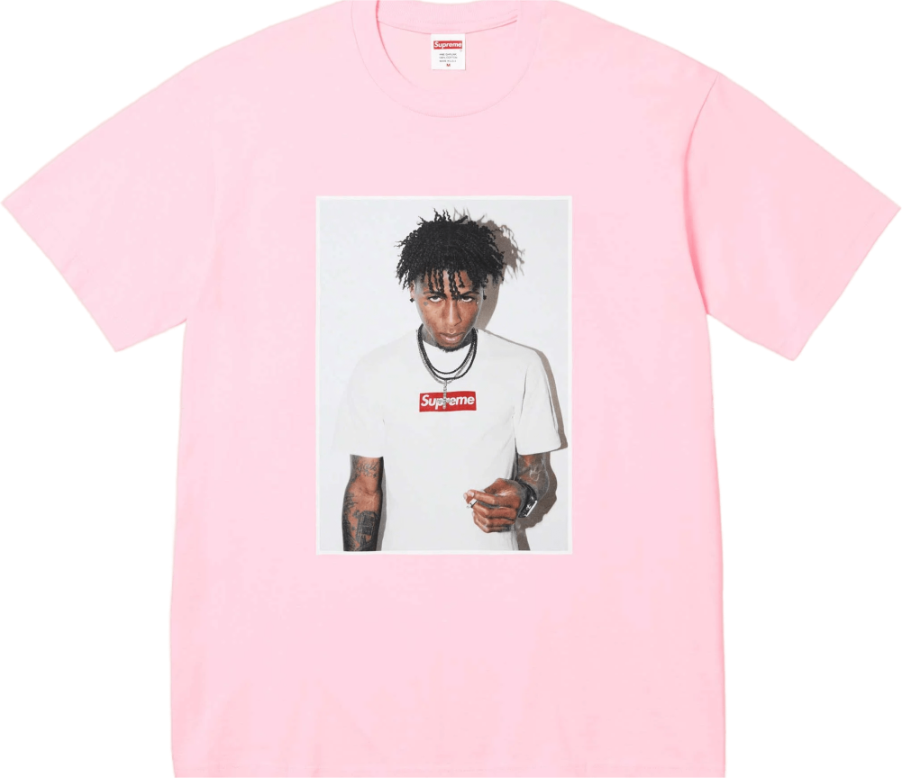 Футболка Supreme NBA Youngboy Tee pink — фото 1