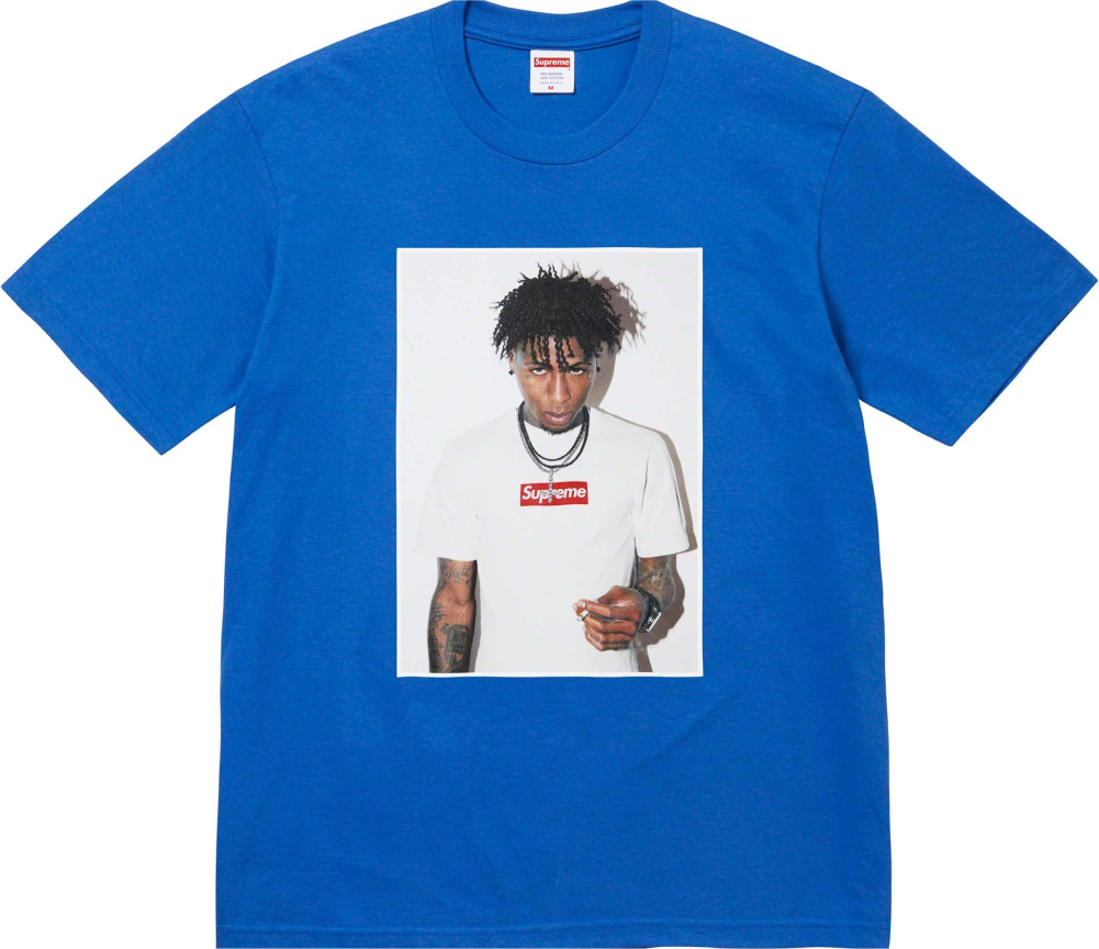 Футболка Supreme NBA Youngboy Tee Royal — фото 1
