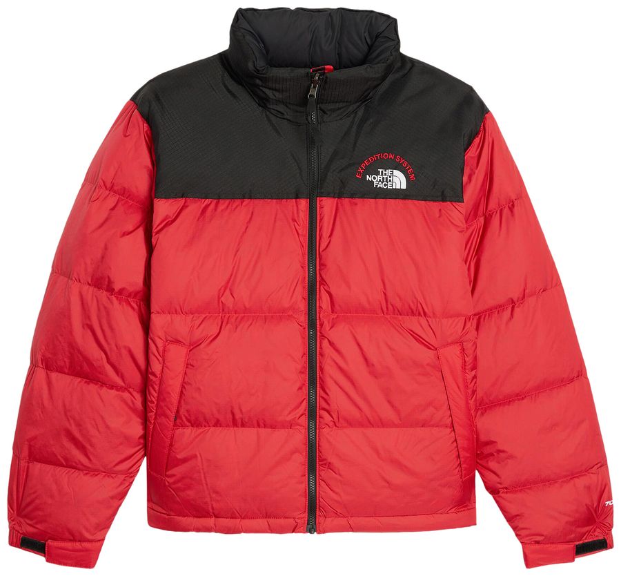 Куртка The North Face 1996 Retro Nuptse Jacket 'TNF Red/TNF Black/TNF Red' — фото 1