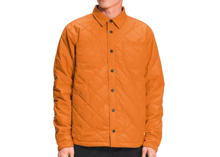 Куртка The North Face Men's Fort Point Insulated Flannel Ski Jacket, Vivid Orange/Vivid Orange Plaid — фото 1