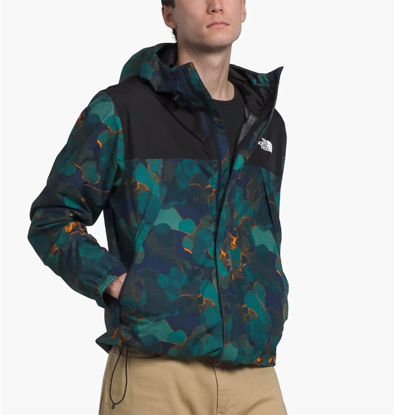 Куртка чоловіча The North Face Antora Men's Summit Navy Camo Print Jacket (NF0A7QEYO27) — фото 1