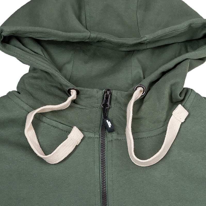 Кофта чоловіча Jeep Jeep Hooded Sweatshirt Full Zip Sleeve Embroidery (O102571-E850) — фото 2