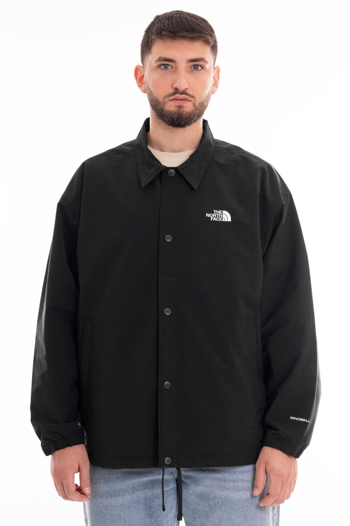 Кофта унісекс The North Face E Tnf Easy Wind Coaches Jacket Tnf Black (NF0A8703JK3) — фото 1