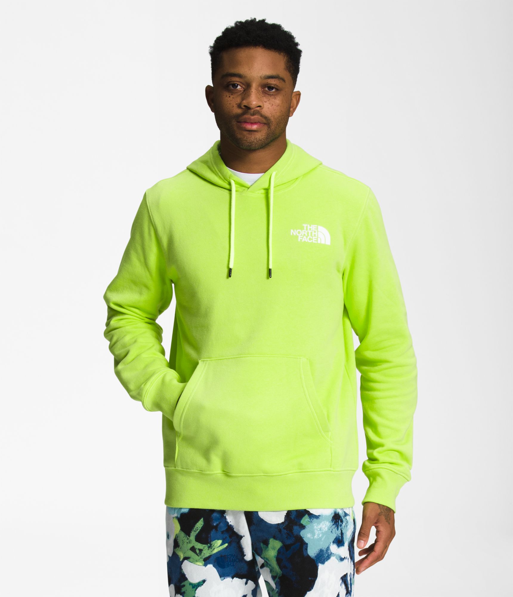 Кофта чоловіча The North Face Box Nse Pullover Hoodie Neon Green (NF0A7UNSIAM) — фото 1