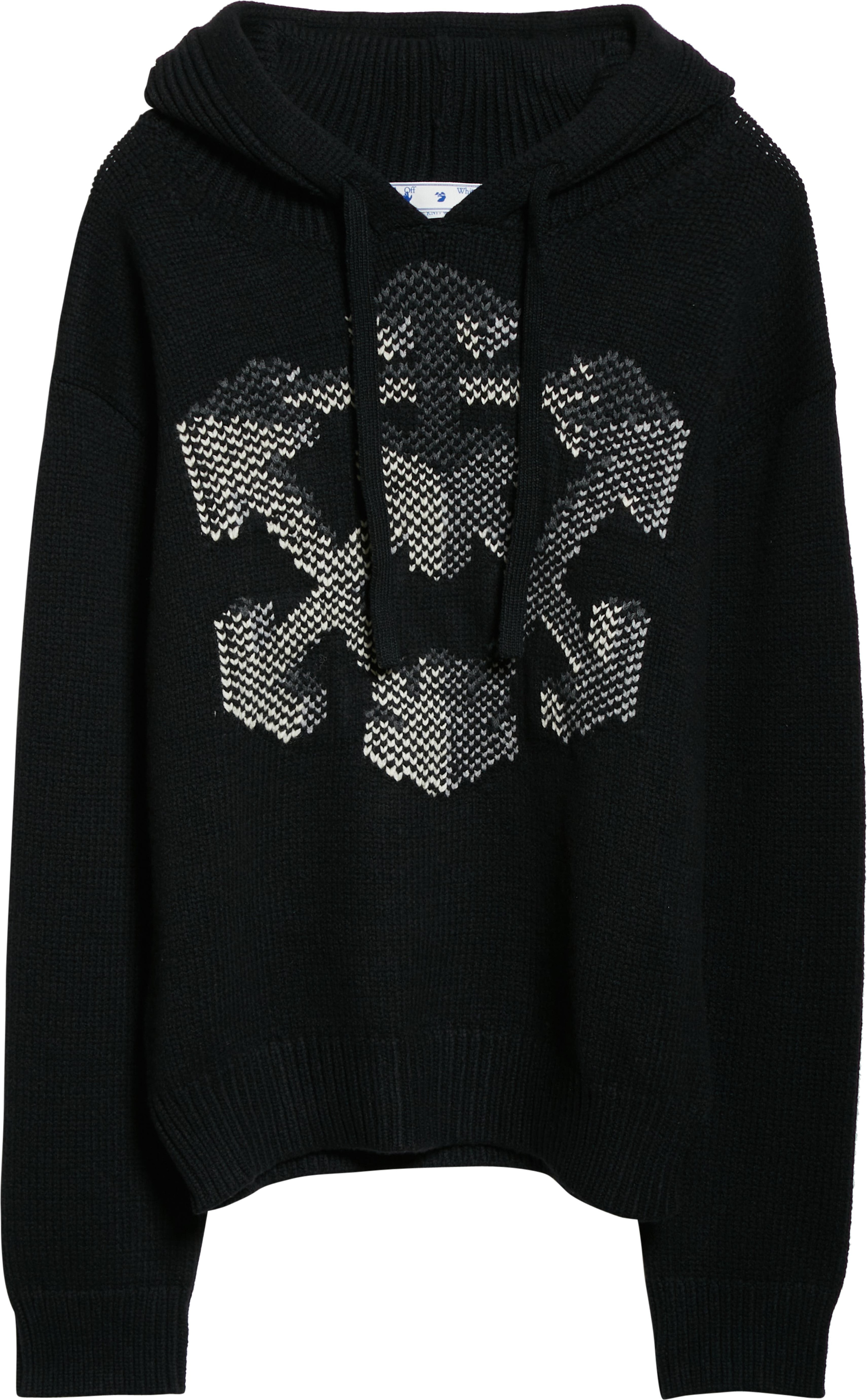 Худі OFF-WHITE 3D Arrow Chunky Knit — фото 2