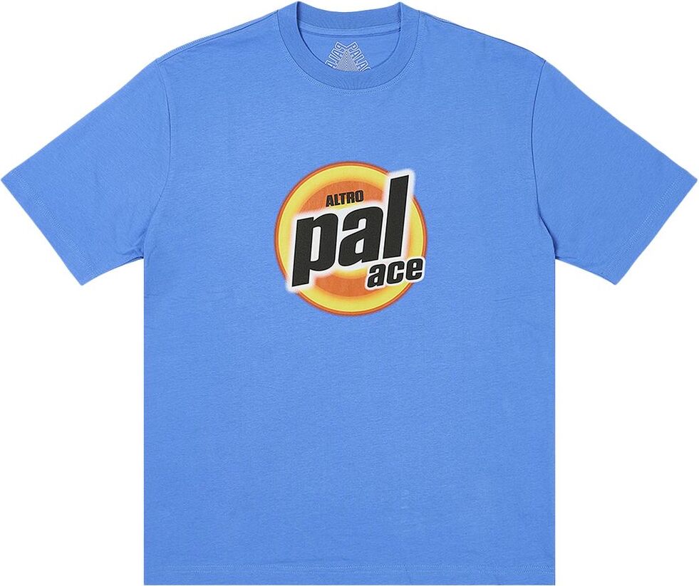 Футболка Palace Washed T-Shirt Palatial Blue — фото 2